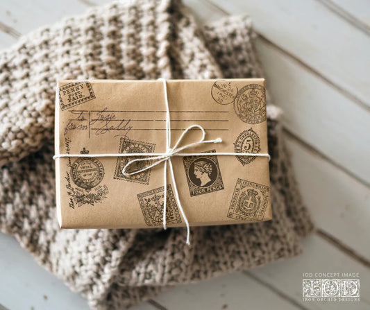 Ephemeral Type 12x12 IOD Stamp