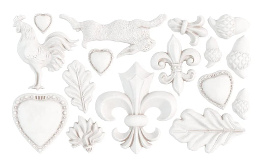 Fleur de Lis 6X10 IOD Mould