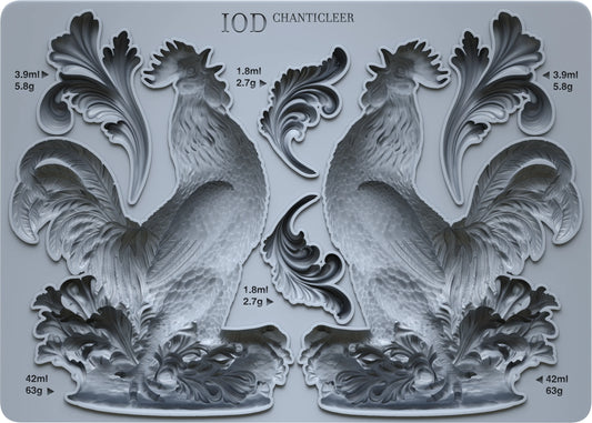 Chanticleer 5x7 IOD Mould