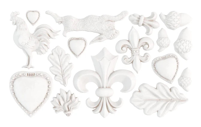 Fleur de Lis 6X10 IOD Mould