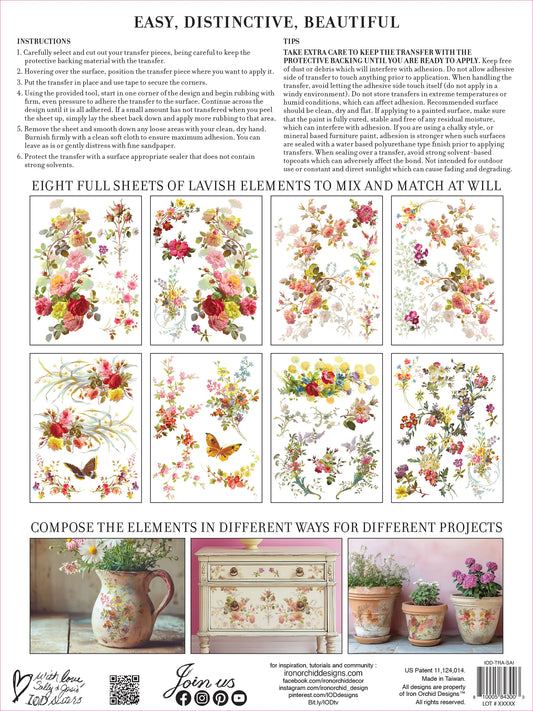 Saint Germain IOD Transfer 12x16 Pad