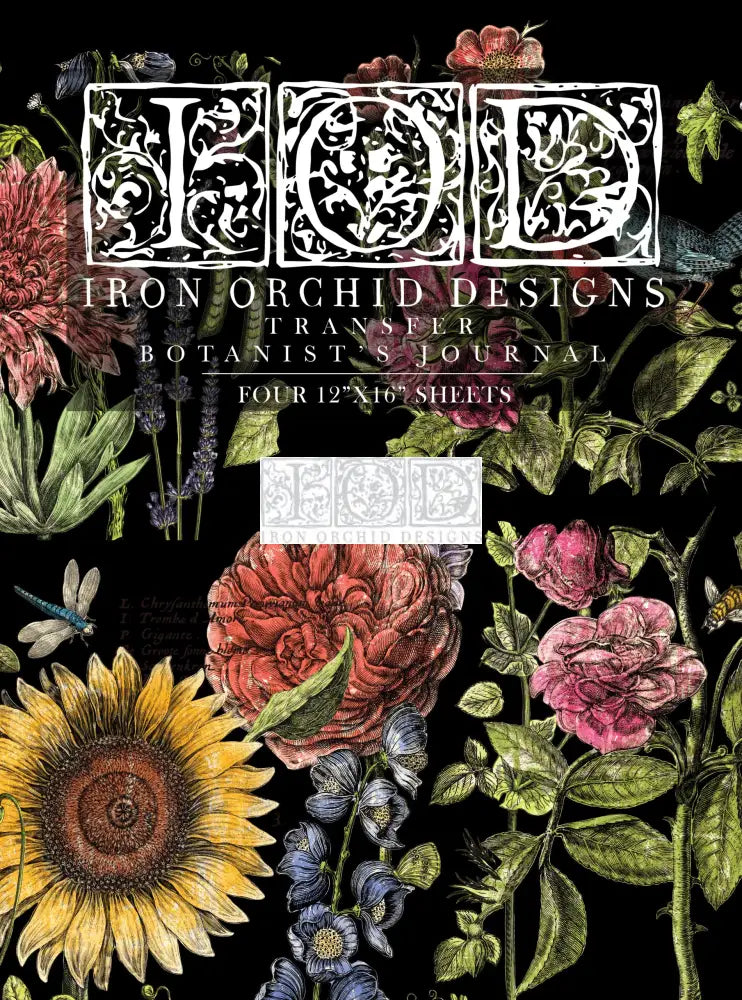 Botanist's Journal IOD Transfer 12x16 Pad